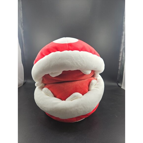 Super Mario Piranha Plant Red & Green Plush Figure 12-Inch Toy With Tags For Col - Picture 1 of 6